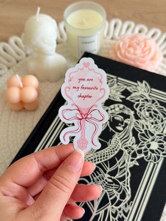 Coquette Mirror Sticker