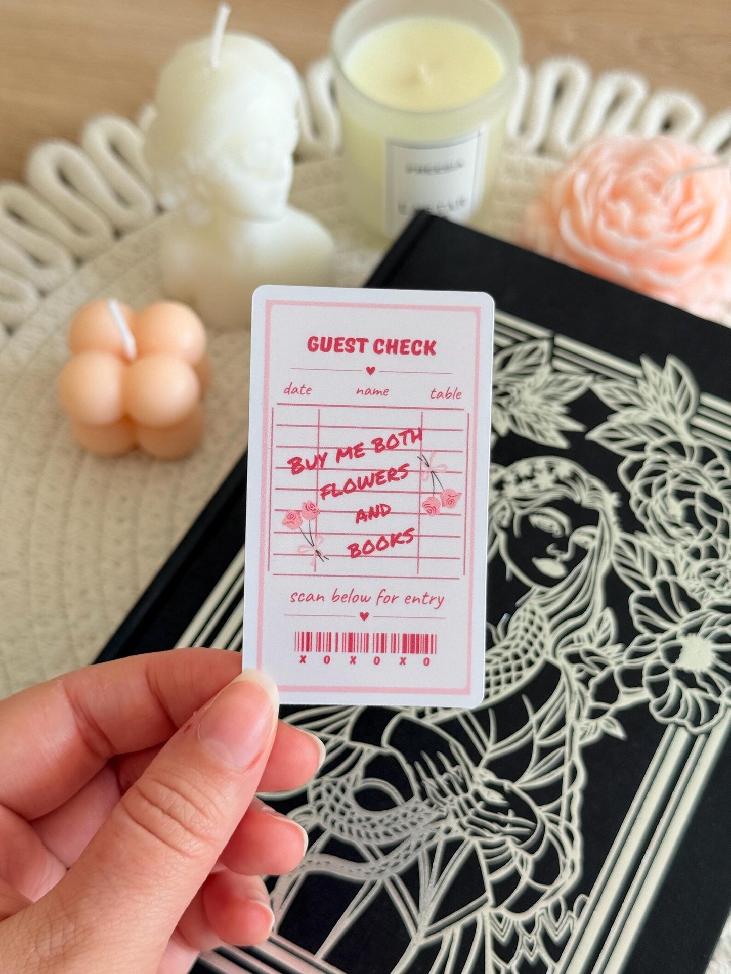 Guest Check Sticker