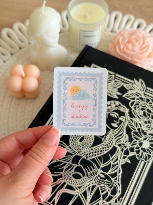 Grumpy x Sunshine Stamp Sticker