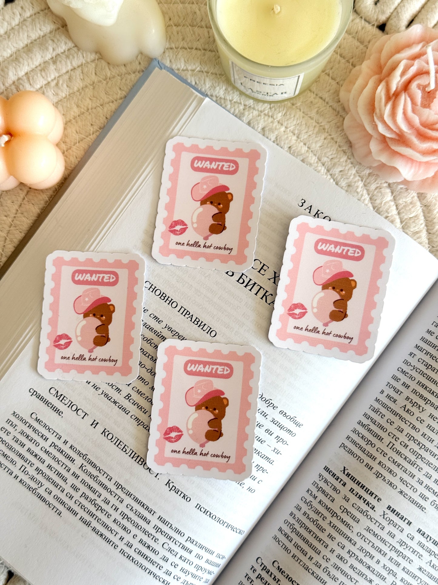 Cowboy Wanted Sticker