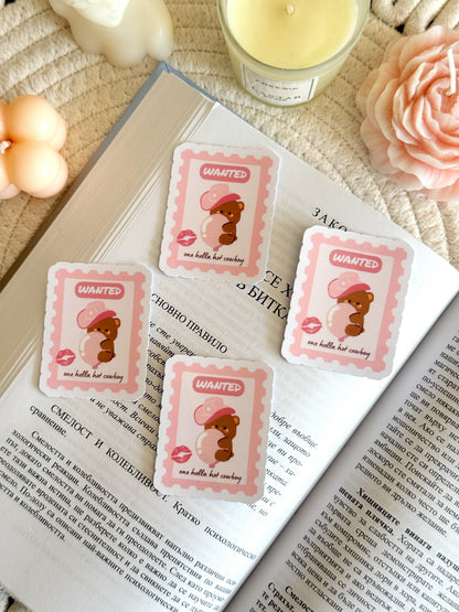 Cowboy Wanted Sticker