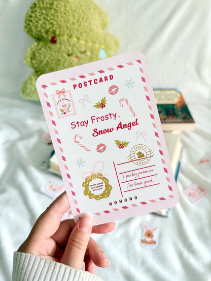 Stay Frosty Postcard Kindle Insert
