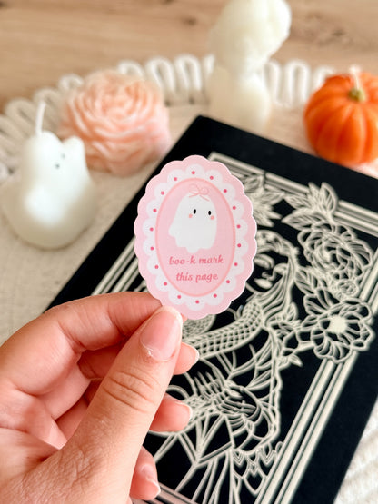 Coquette Ghost Sticker