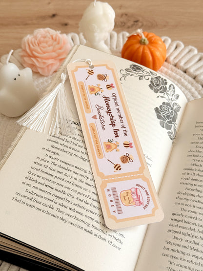 Honeycrisp Inn Book Club Bookmark with Tassel