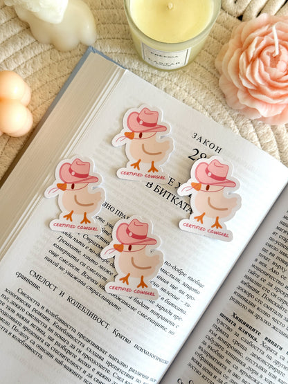 Certified Cowgirl Sticker