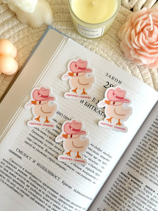 Certified Cowgirl Sticker