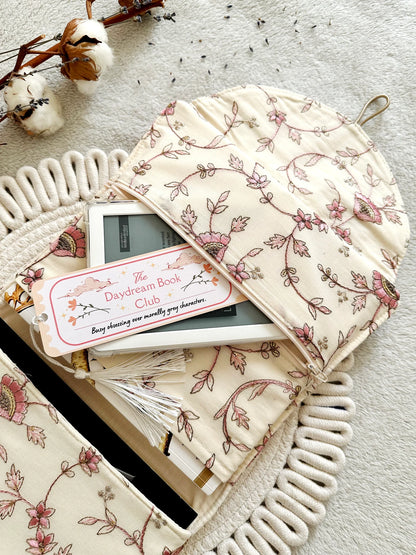 Embroidered Pentas Double Book Sleeve
