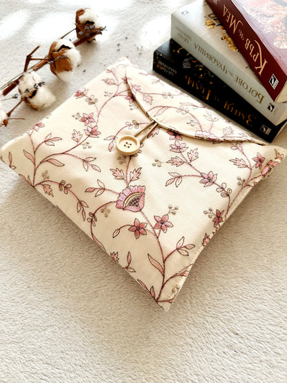 Embroidered Pentas Double Book Sleeve