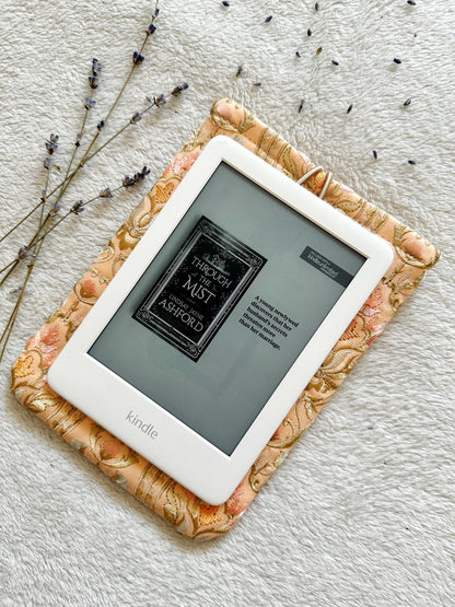 Embroidered Peachy E-Reader Sleeve