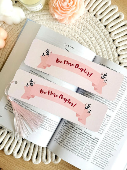 One More Chapter Bookmark with Tassel