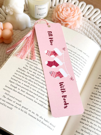 Bookmas Stocking Bookmark with Tassel