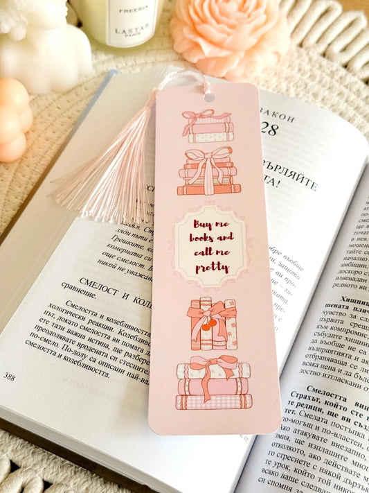 Coquette Bookmark with Tassel