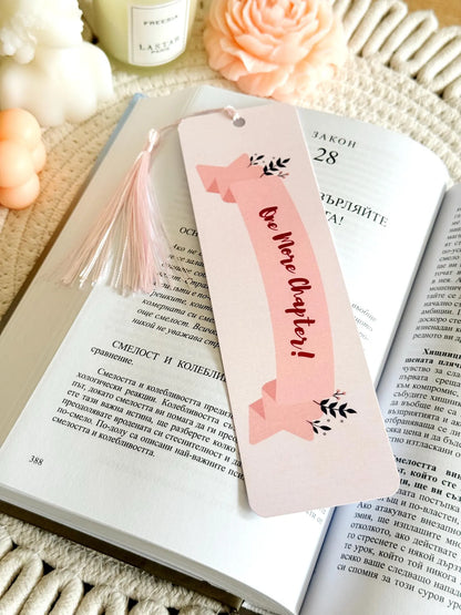 One More Chapter Bookmark with Tassel