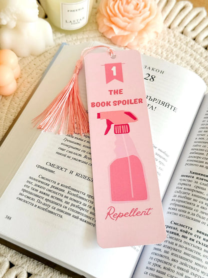 Book Spoiler Repellent Bookmark with Tassel
