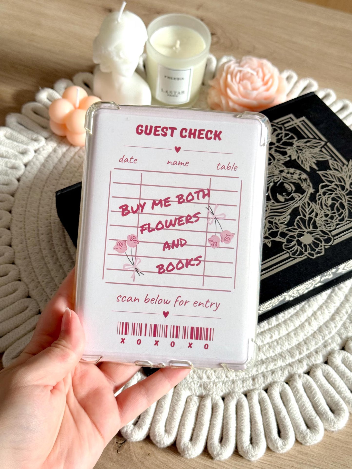 Guest Check E-Reader Insert