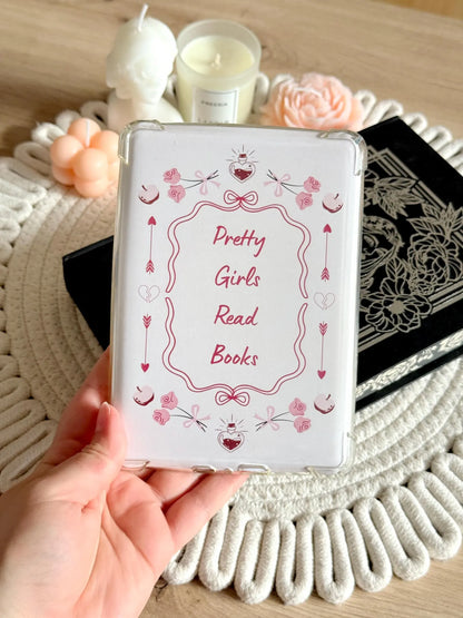 Pretty Girls Read Books E-Reader Insert
