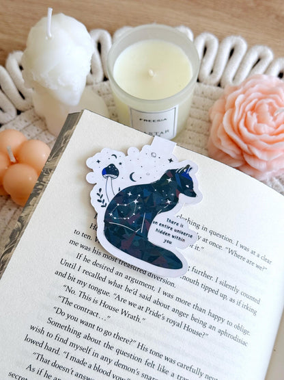 Fox Holographic Magnetic Bookmark