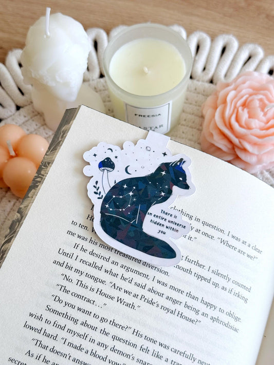 Fox Holographic Magnetic Bookmark