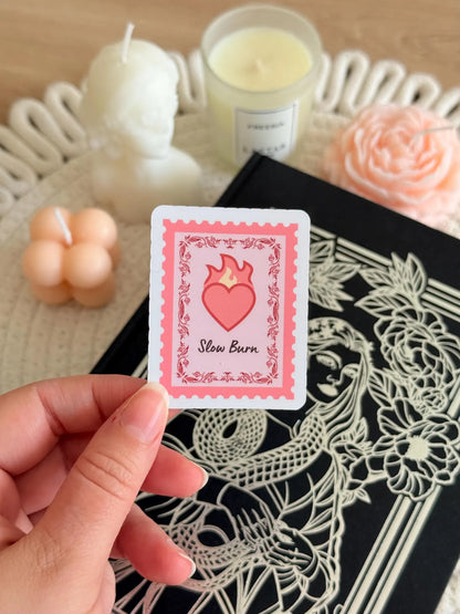 Slow Burn Stamp Sticker