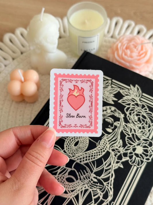 Slow Burn Stamp Sticker