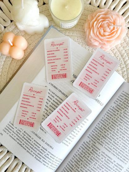 Bookshop Receipt Sticker