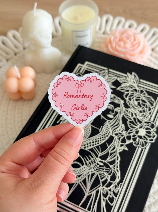 Romantasy Heart Sticker