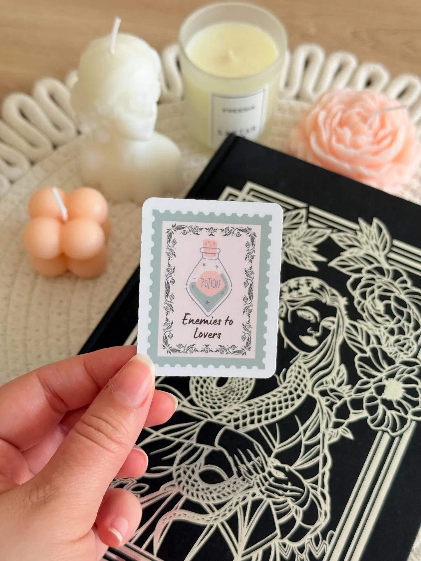 Enemies To Lovers Stamp Sticker