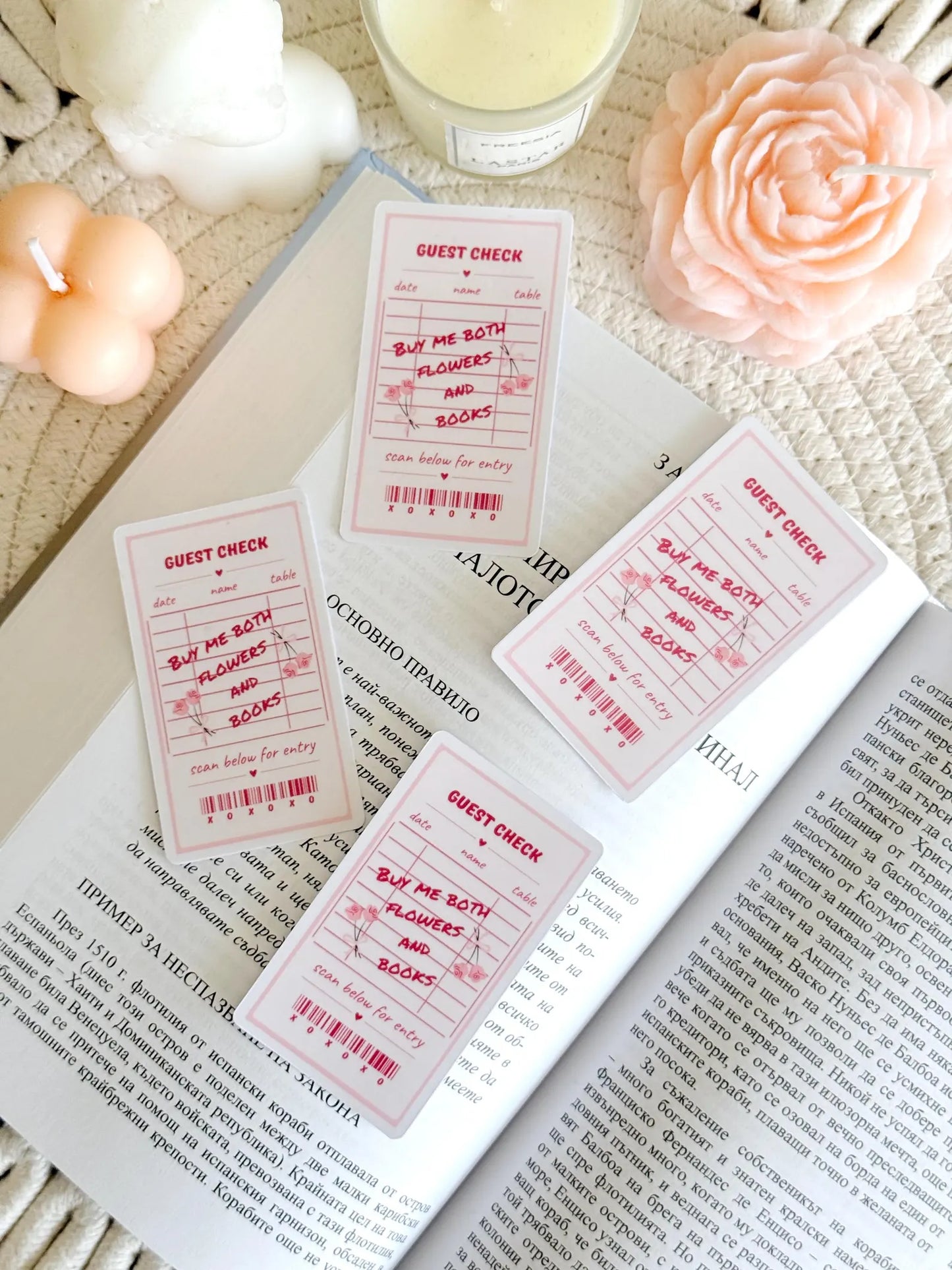 Guest Check Sticker