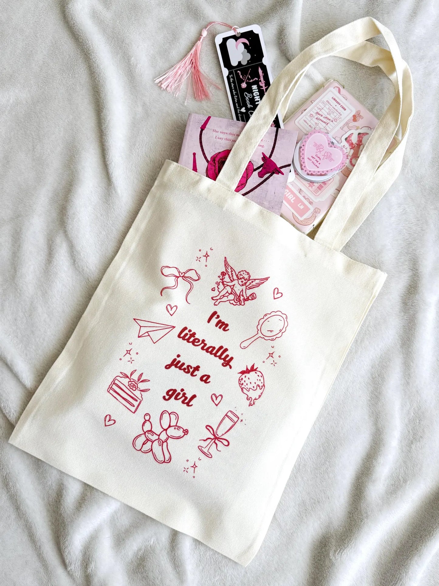I'm Literally Just A Girl Tote Bag
