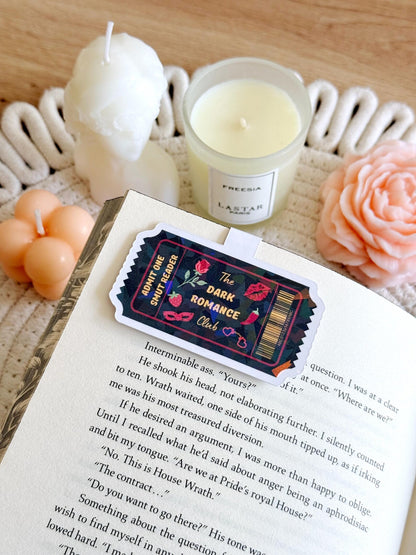 Dark Romance Holographic Magnetic Bookmark