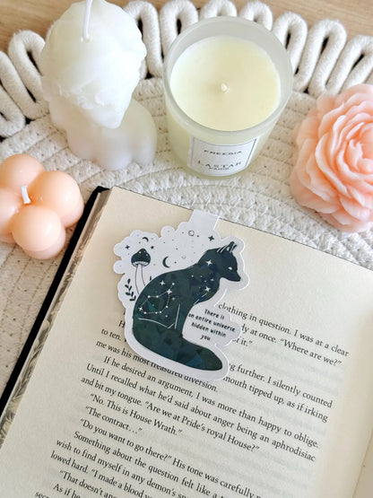 Fox Holographic Magnetic Bookmark