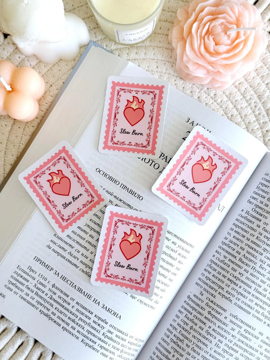 Slow Burn Stamp Sticker