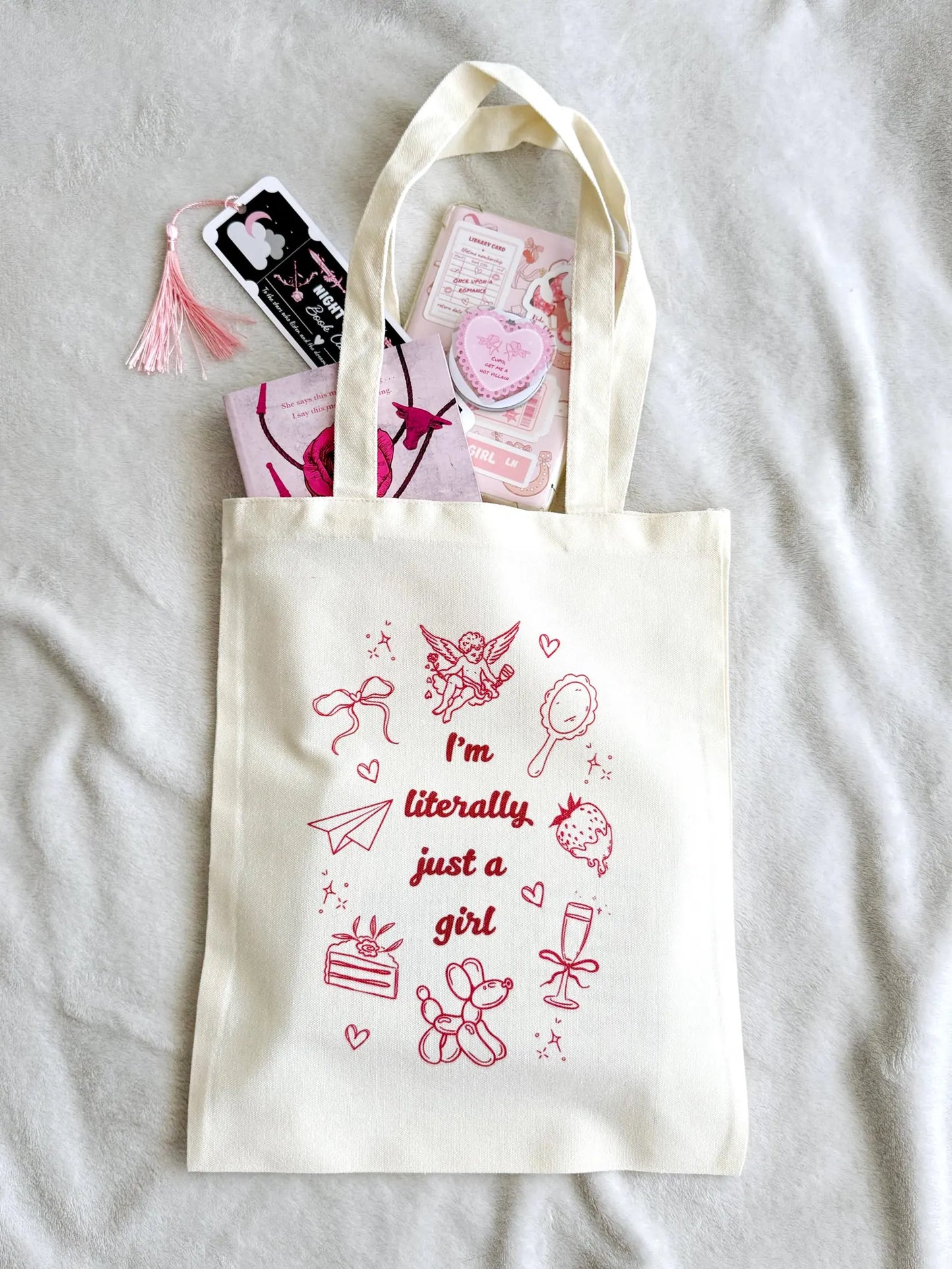 I'm Literally Just A Girl Tote Bag