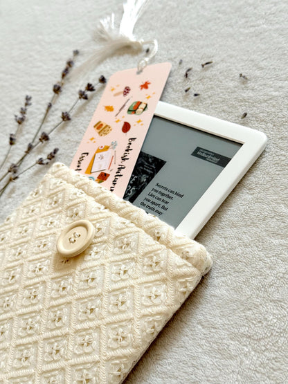 Embroidered Sequin E-Reader Sleeve