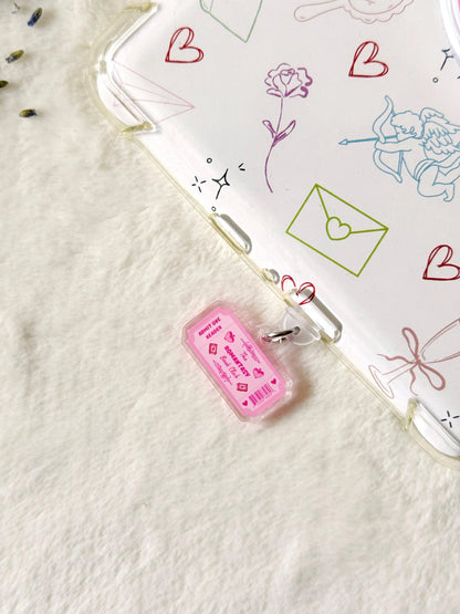 Romantasy Dust Plug Charm
