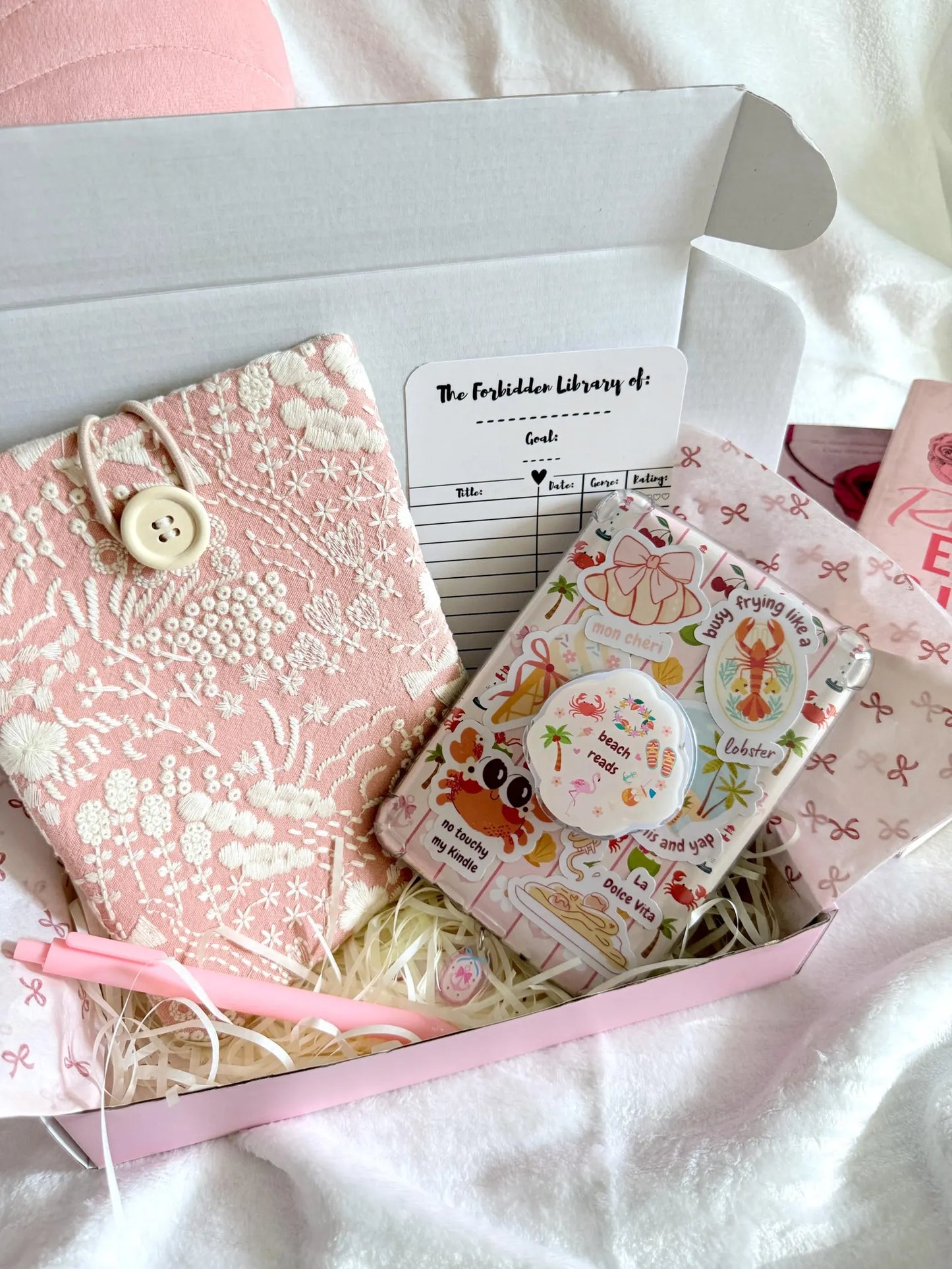 Summer- Decorate My E-Reader Box