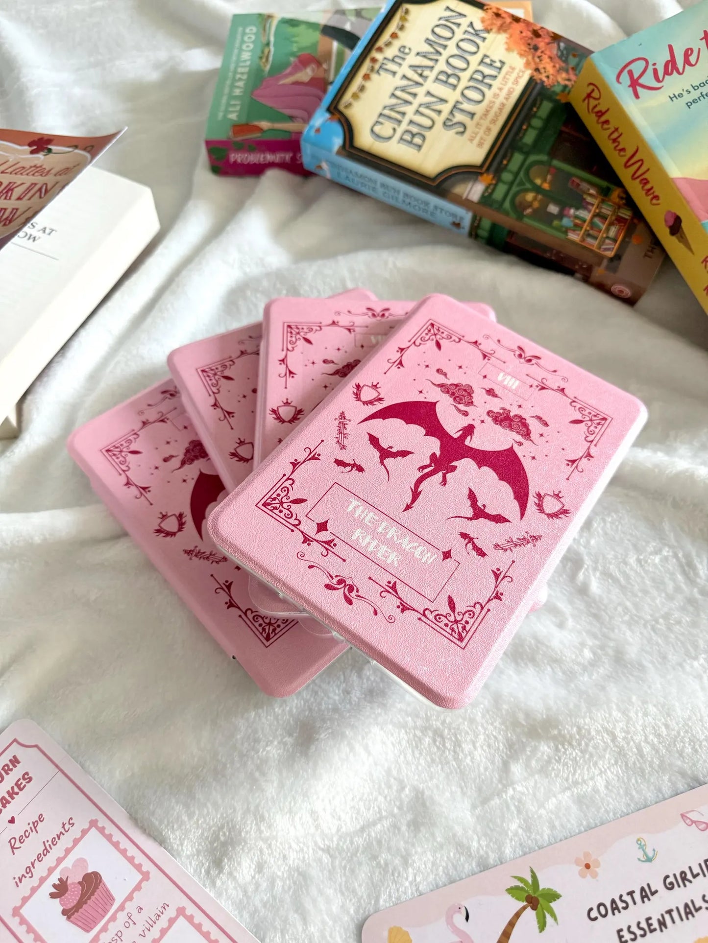 Pink Dragon Kindle Case
