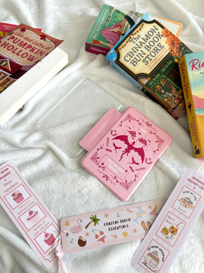 Pink Dragon Kindle Case
