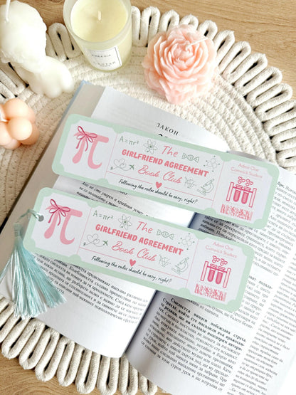 Girlfriend Agreement Bookmark with Tassel (Officially Licensed)
