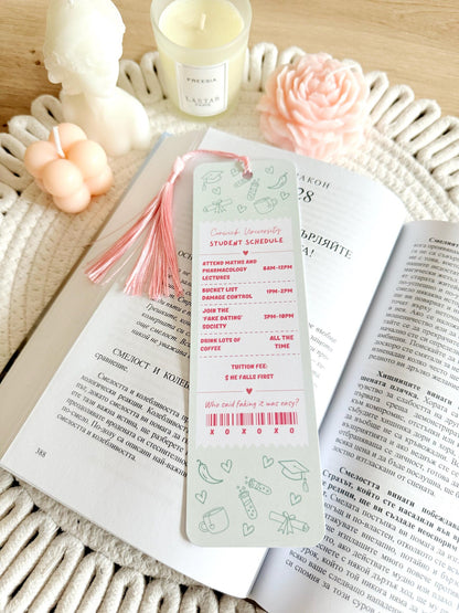 Girlfriend Agreement Bookmark with Tassel (Officially Licensed)