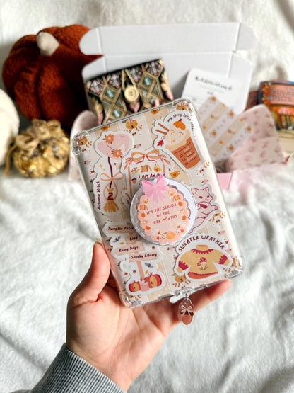 Autumn- Decorate My E-Reader Box