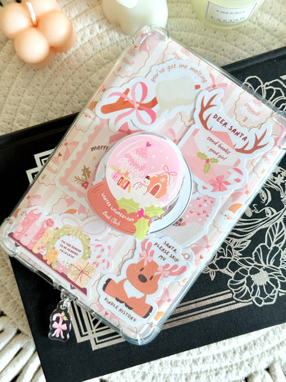 Snow Globe Magnetic E-Reader Grip