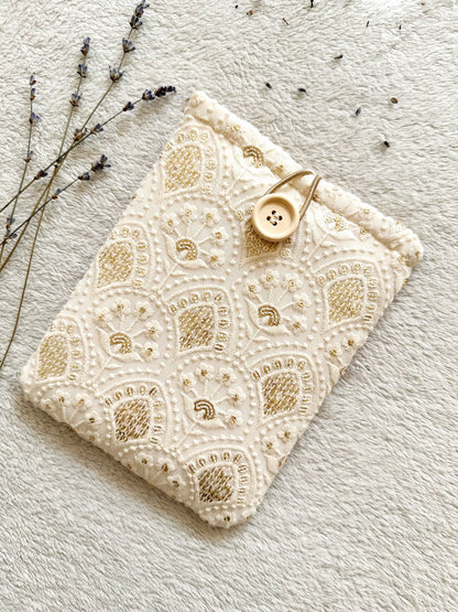 Embroidered Sequin Kindle & Kobo Sleeve