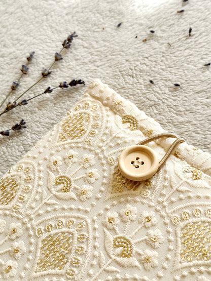 Embroidered Sequin Kindle & Kobo Sleeve