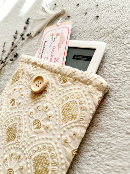 Embroidered Sequin Kindle & Kobo Sleeve