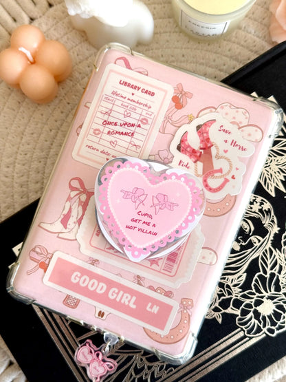 Cupid Heart Magnetic E-Reader Grip