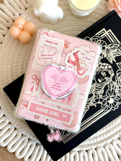 Cupid Heart Magnetic E-Reader Grip